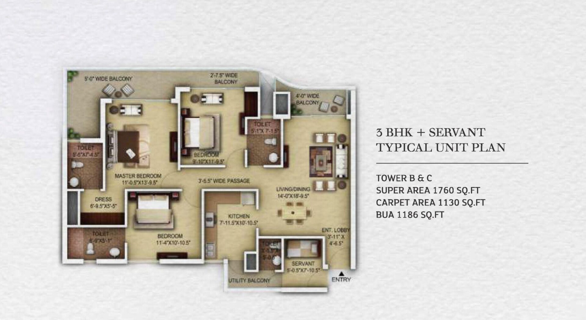 Paras Dews Floor Plan